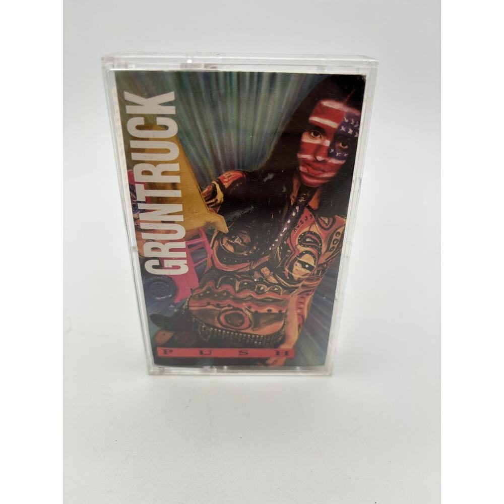 Gruntruck ~ Push (Cassette Roadrunner Records, 1992) VG Condition Tested Works.